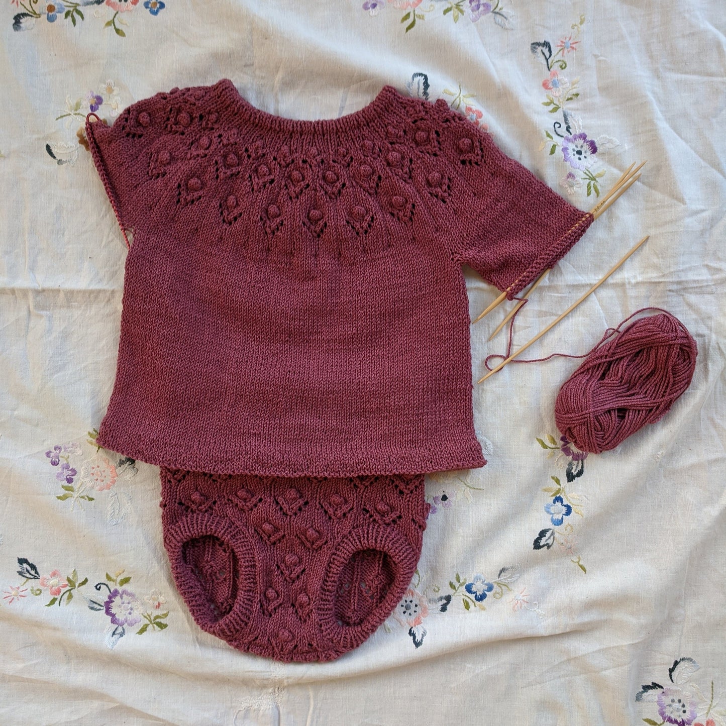 Blomsterkrans Sweater Baby