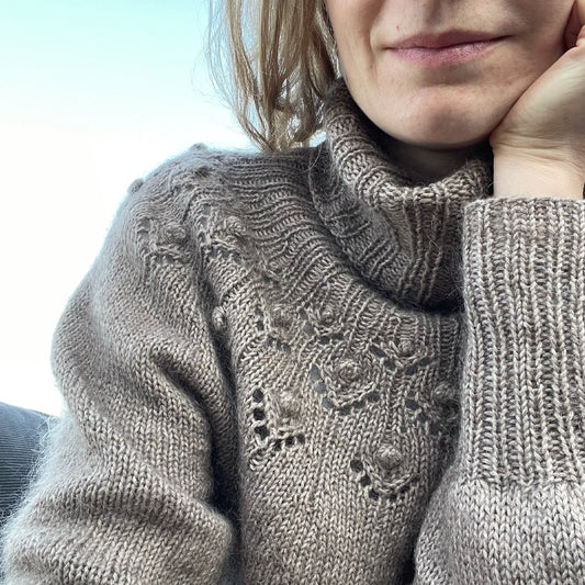 Blomsterkrans Sweater voksen