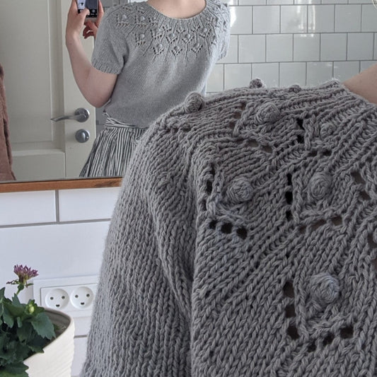 Blomsterkransbluse Mysize
